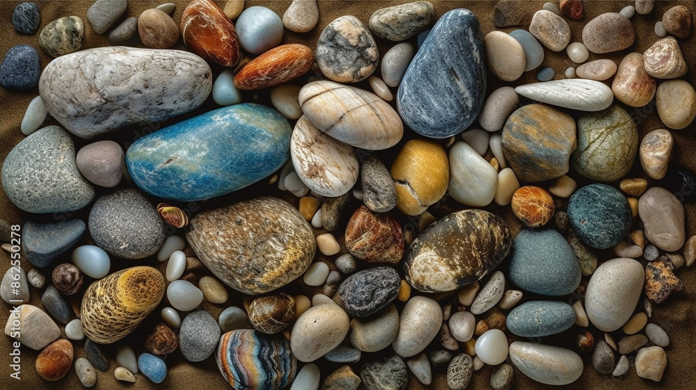 Beach rocks craft paper hd tile Beach rocks craft paper hd tile