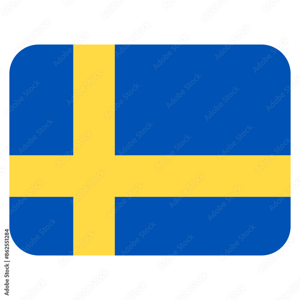 Vector Icon for Sweden, country, national, flag, world flag Vector Icon for Sweden, country, national, flag, world flag