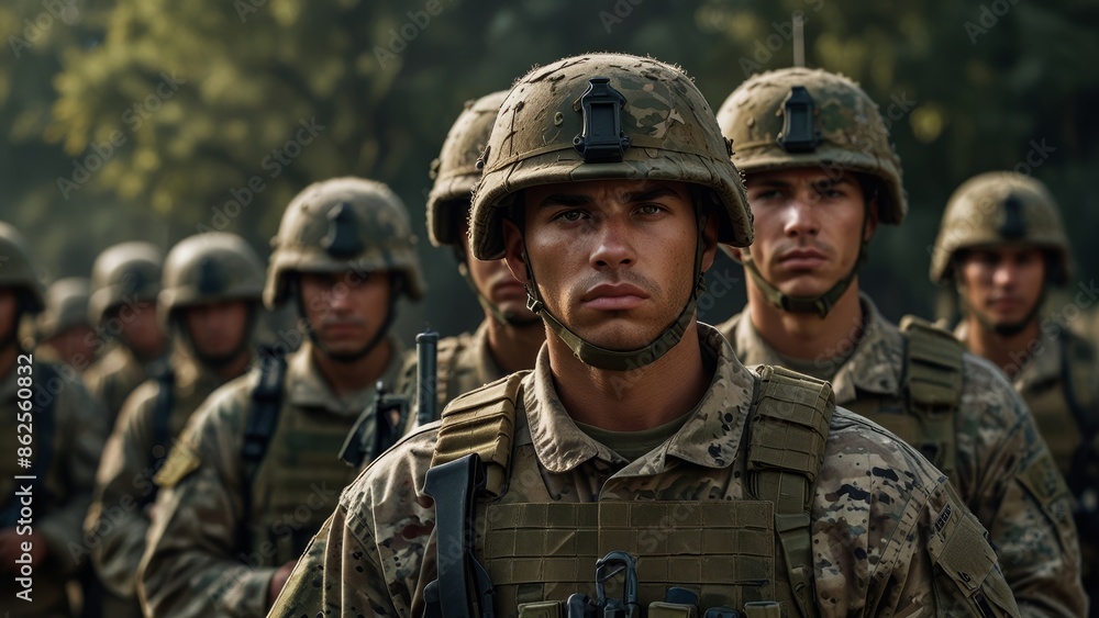 Soldiers in Formation Soldiers in Formation