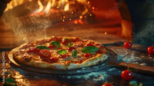 The woodfire pizza oven photo