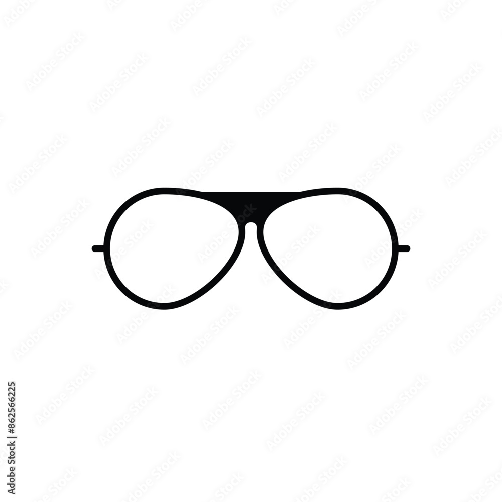 Sunglasses vector icon Sunglasses vector icon