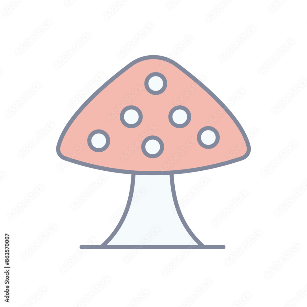 Mushroom vector icon Mushroom vector icon