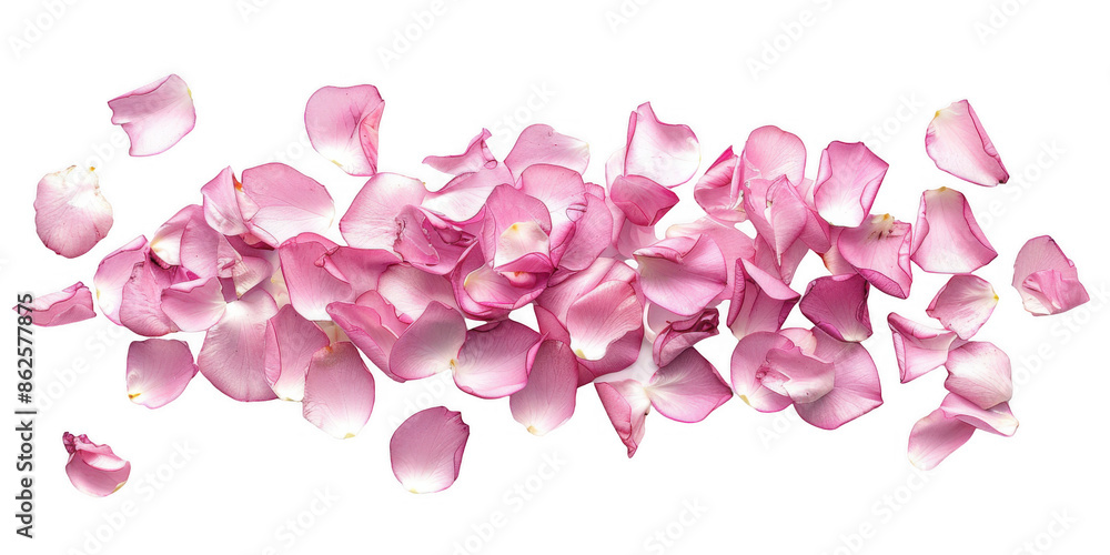 Scattering of Pink Flower Petals Scattering of Pink Flower Petals