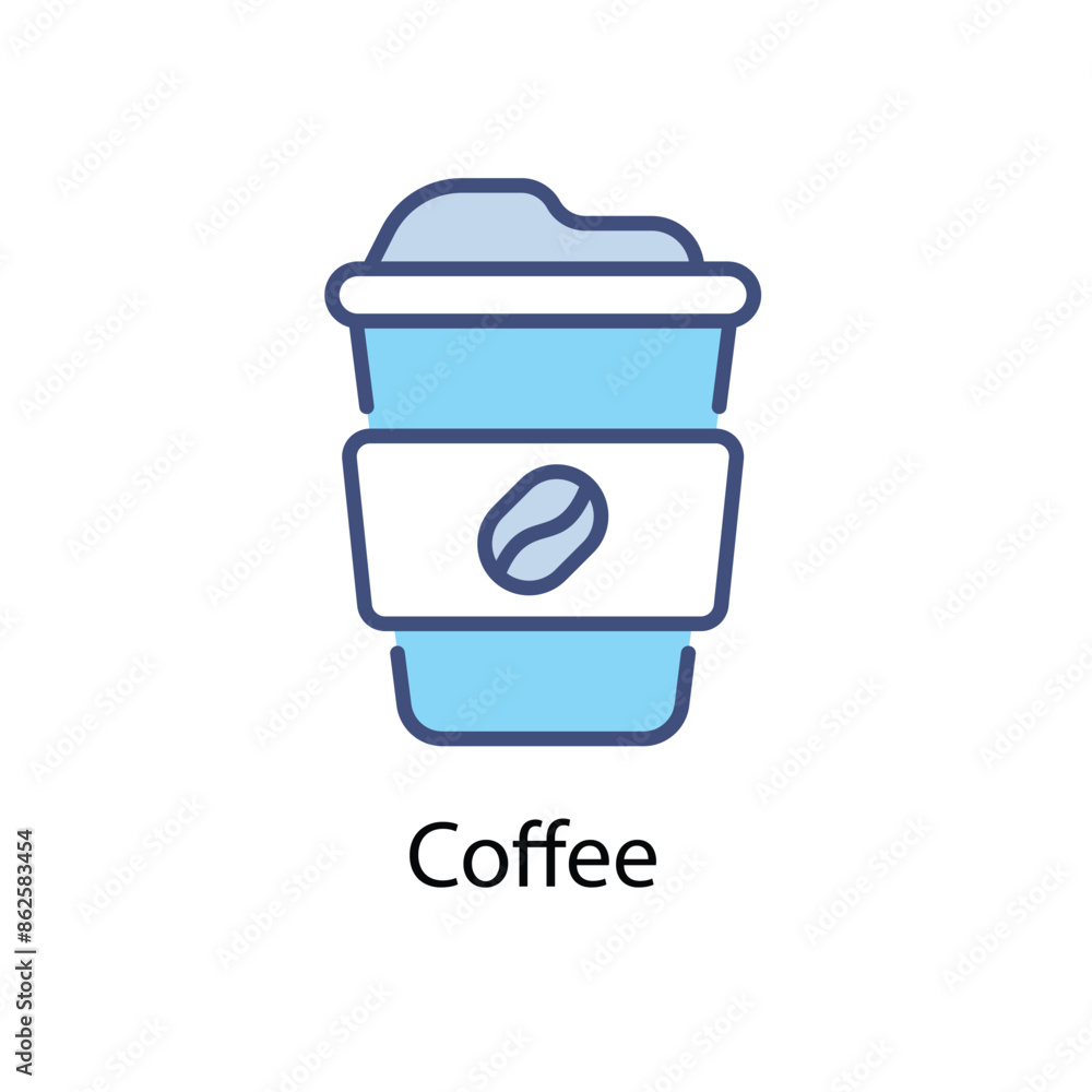 Coffee vector icon Coffee vector icon