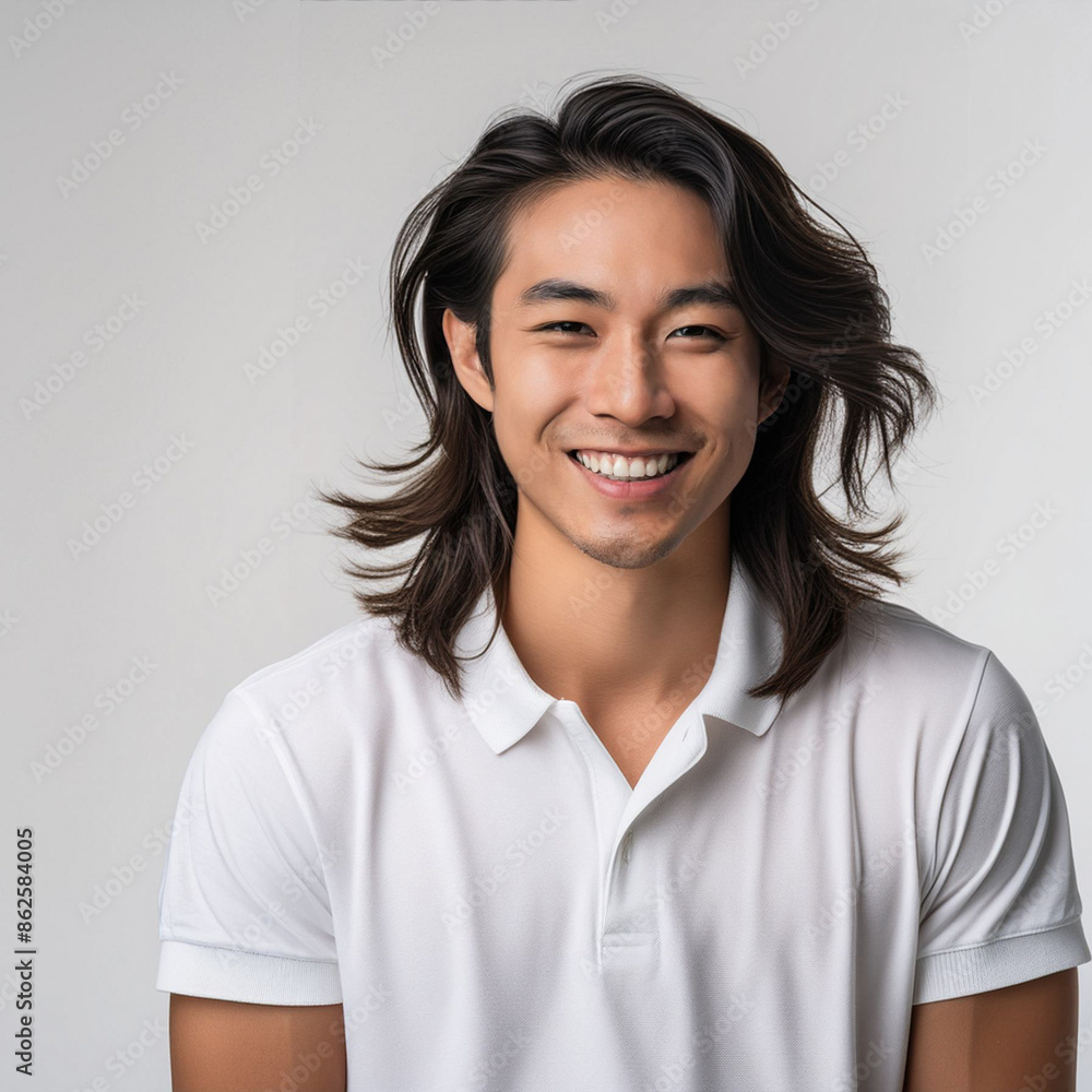 Studio Portrait of Young Handsome Man Studio Portrait of Young Handsome Man