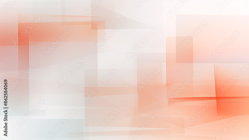 Fototapeta premium Pastel abstract red geometric pattern, graphic background image