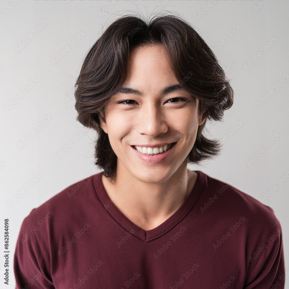 Studio Portrait of Young Handsome Man Studio Portrait of Young Handsome Man