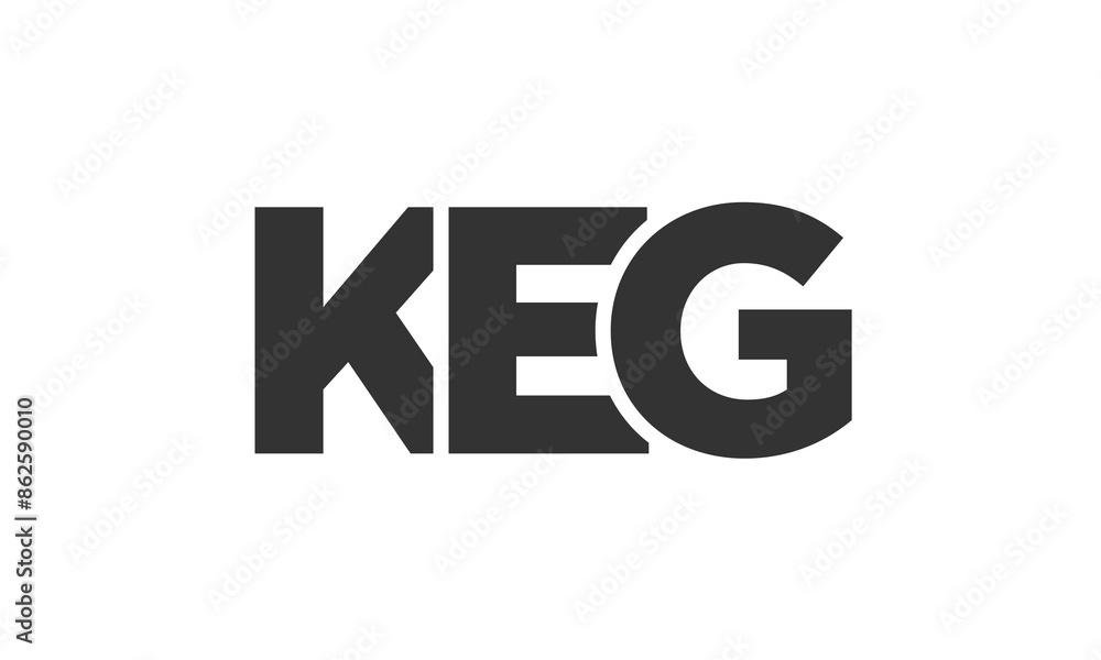 KEG logo design template with strong and modern bold text. Initial based vector logotype featuring simple and minimal typography. Trendy company identity. KEG logo design template with strong and modern bold text. Initial based vector logotype featuring simple and minimal typography. Trendy company identity.