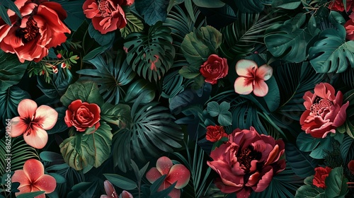 floral wallpaper background