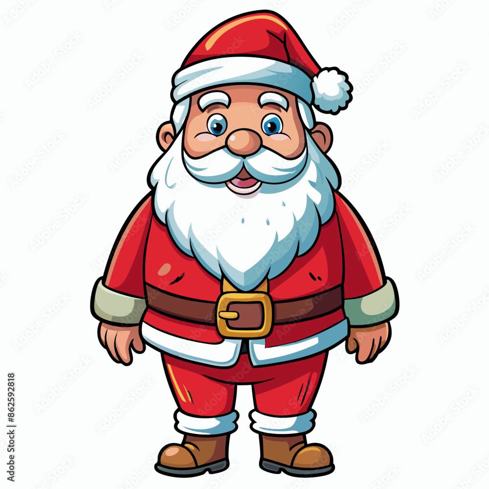 vector illustration of santa vector illustration of santa