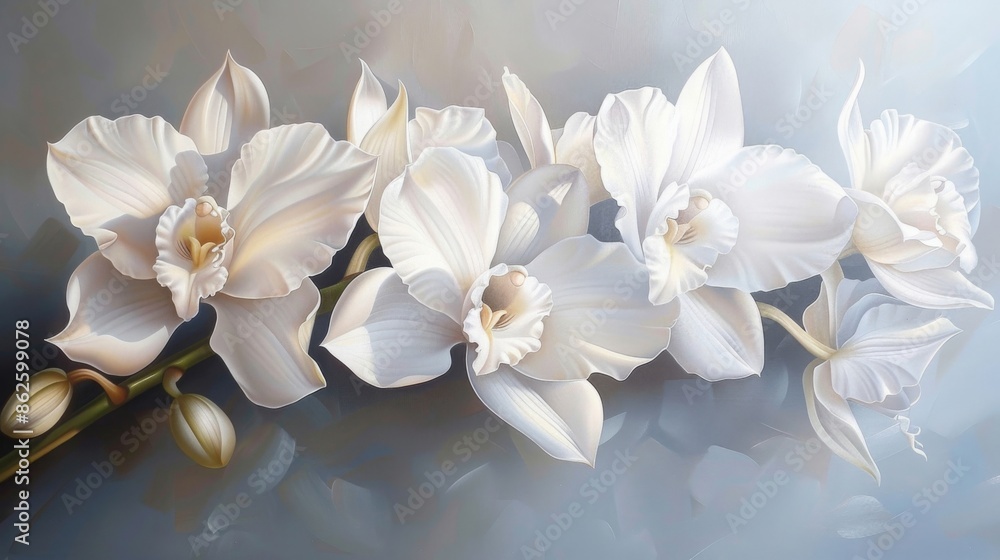 White orchids are the symbol of purity and beauty White orchids are the symbol of purity and beauty