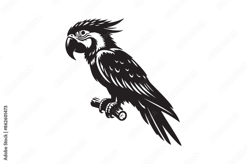 Black tier bird silhouettes Vector elements for design Black tier bird silhouettes Vector elements for design