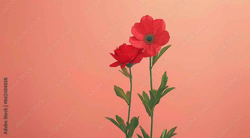 red poppy flower red poppy flower