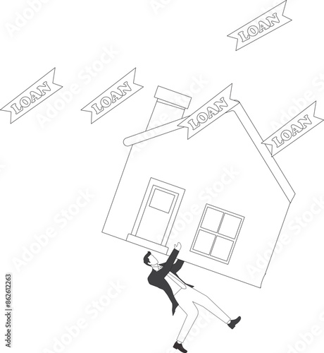 Home Loan businessman, Businessman under the Big House