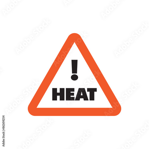 warning extreme heat weather sign icon. vector illustration symbol warning of hot temperatures Free Download warning extreme heat weather sign icon. vector illustration symbol warning of hot temperatures - GFXLoad