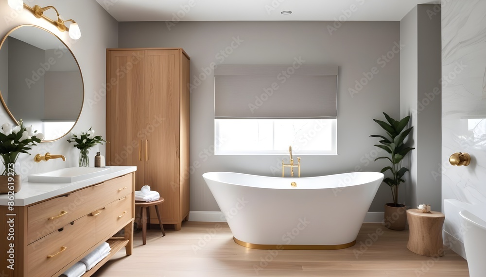 Photo interior modern design room 3d illustration Photo interior modern design room 3d illustration
