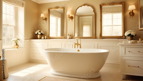 Wallpaper Mural Photo interior modern design room 3d illustration Torontodigital.ca