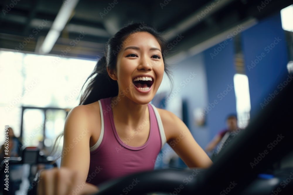 person doing exercise at gym. fitness concept person doing exercise at gym. fitness concept