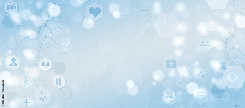 medical health care blue bright banner medical health care blue bright banner