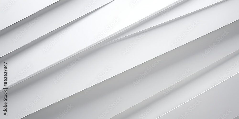 Abstract White Geometric Pattern Abstract White Geometric Pattern