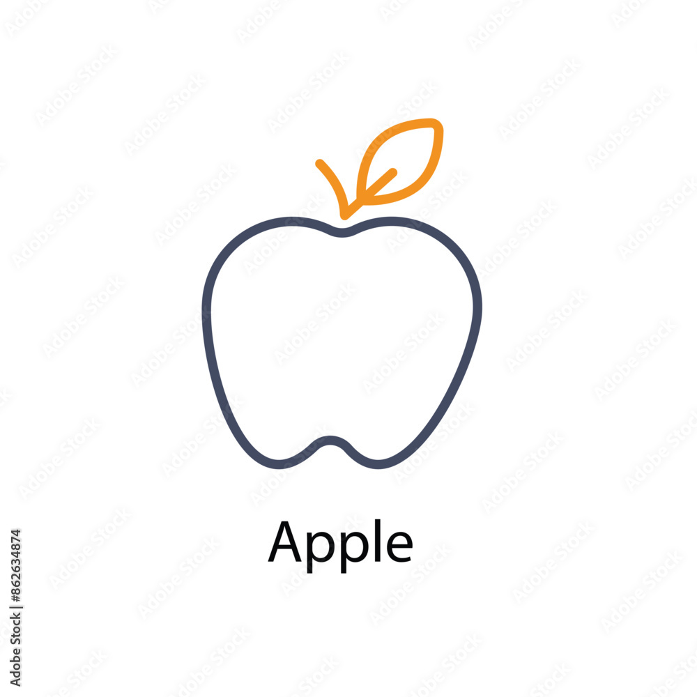 Apple vector icon Apple vector icon