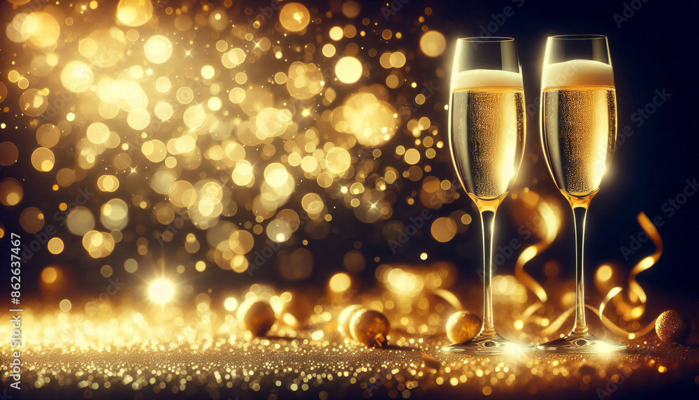 Champagne Sparkling Celebration Occasion or New Year Champagne Sparkling Celebration Occasion or New Year