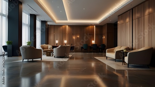 living room interior of restaurant