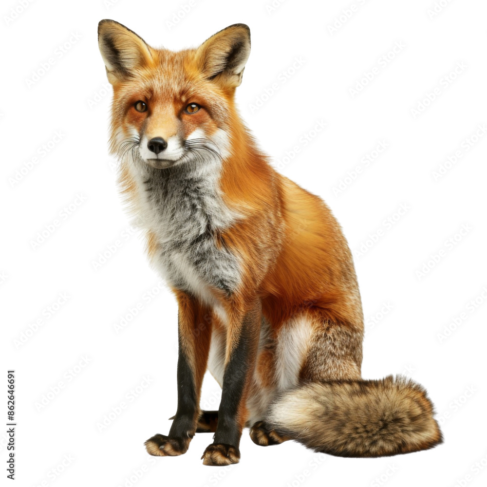 Wild animal isolated on transparent or white background Wild animal isolated on transparent or white background