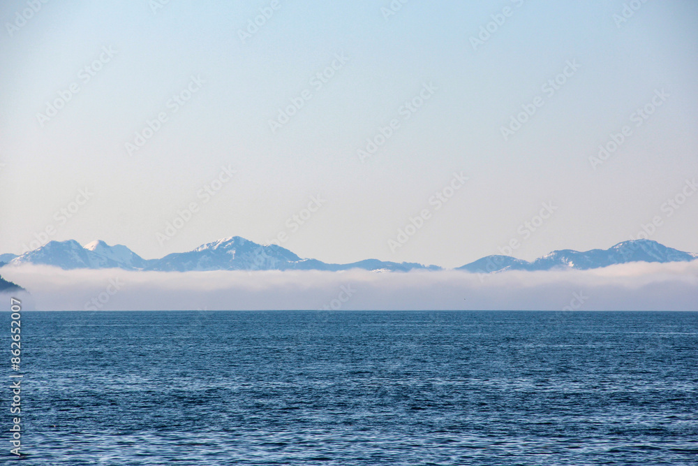 the reflections of snow covered mountains in Alaska the reflections of snow covered mountains in Alaska