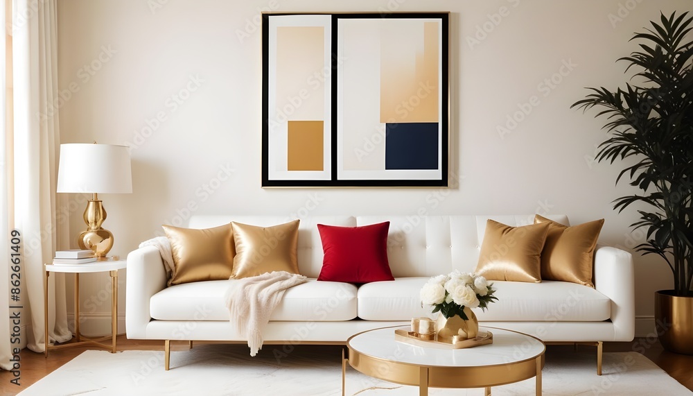 Photo interior modern design room 3d illustration Photo interior modern design room 3d illustration