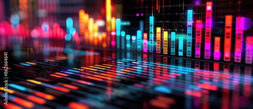 Wallpaper Mural Business audit stock financial finance management on analysis data strategy with graph  Torontodigital.ca