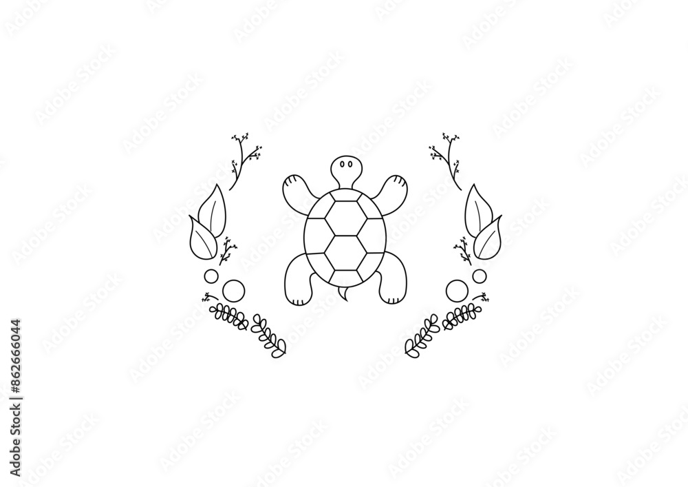 turtle, Hand drawn illustration. Black and white with transparent background, line art illustration. Idea for coloring picture, typography vector, print for t-shirt. turtle, animal icon. turtle, Hand drawn illustration. Black and white with transparent background, line art illustration. Idea for coloring picture, typography vector, print for t-shirt. turtle, animal icon.