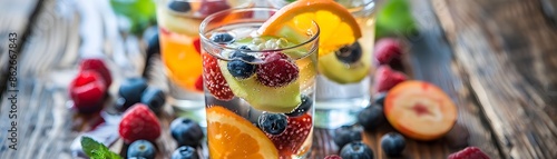 Refreshing Glass of Infused...