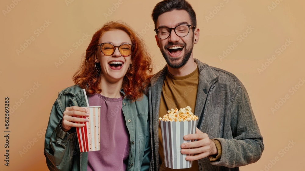 The friends with popcorn The friends with popcorn