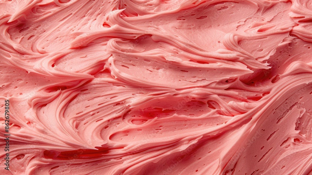 Whimsical Waves of Pink Frosting Whimsical Waves of Pink Frosting