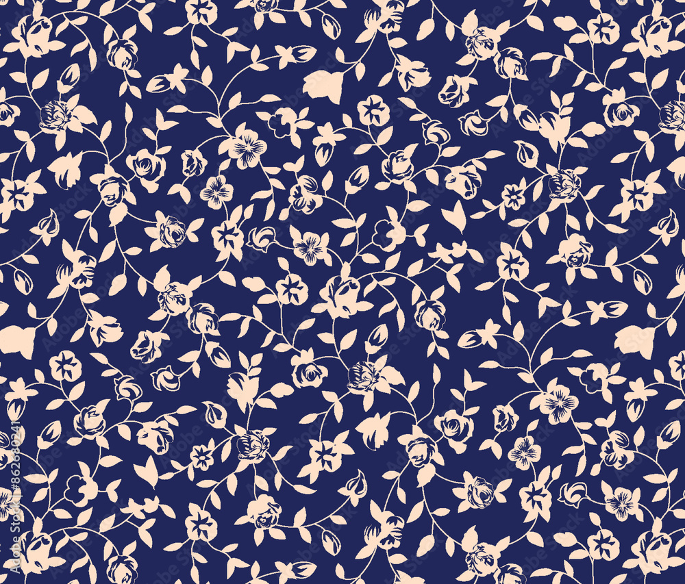 seamless pattern with flowers seamless pattern with flowers