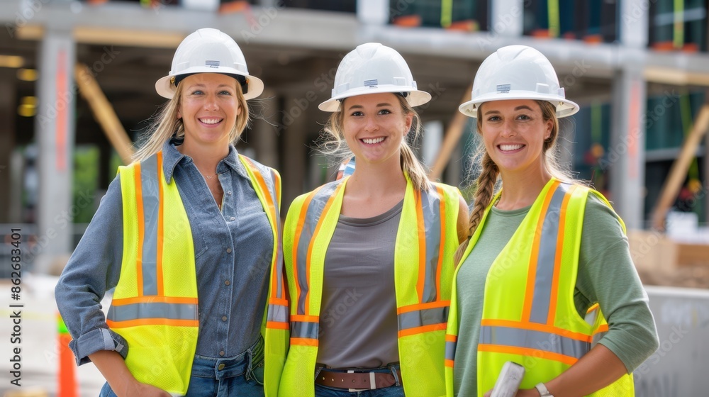 Women in Construction Site Women in Construction Site