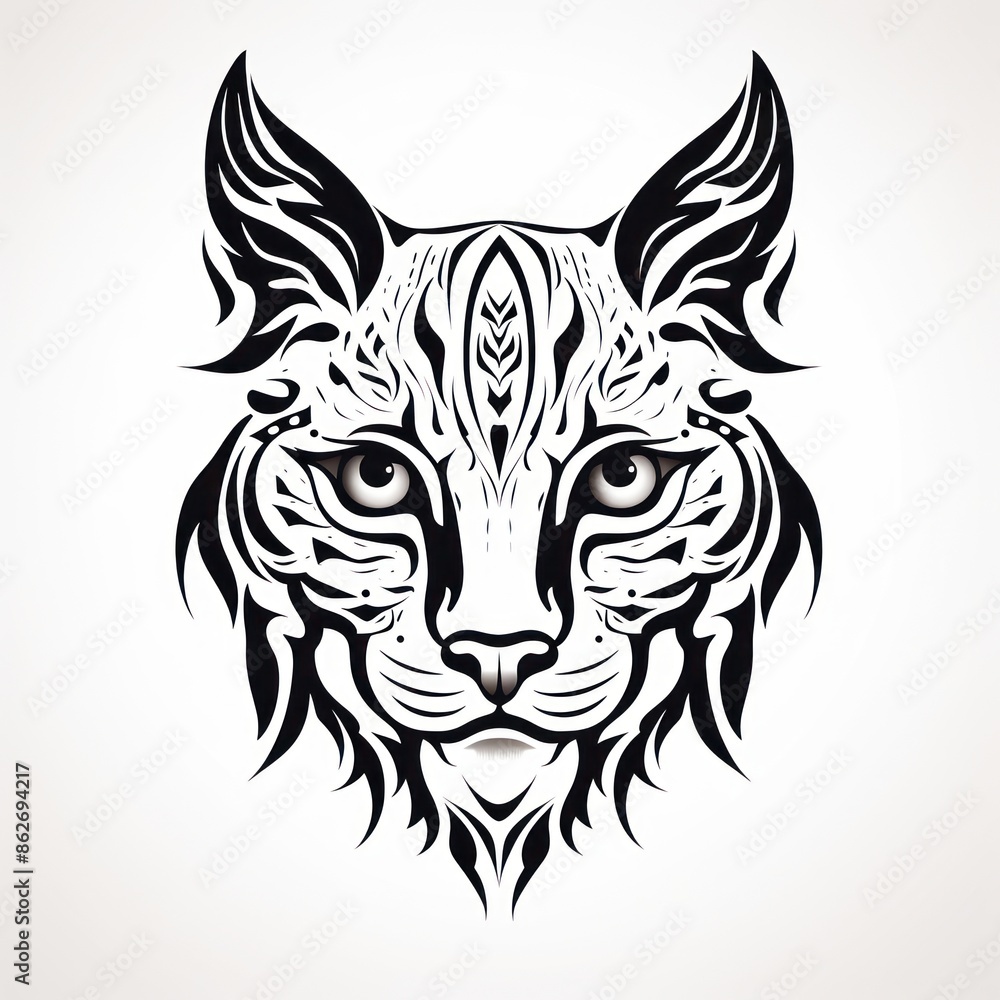 Lynx logo kangaroo stencil. Lynx logo kangaroo stencil.