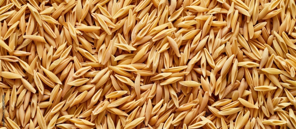 A cereal pattern featuring shredded wheat with a copy space image. A cereal pattern featuring shredded wheat with a copy space image.