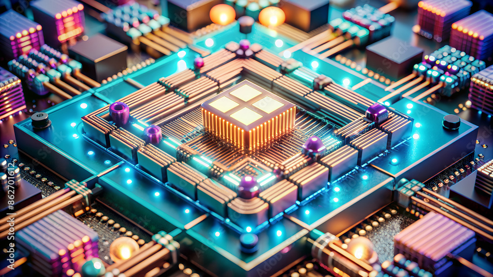 Images that express the complexity and dynamism of Quantum Computing. Images that express the complexity and dynamism of Quantum Computing.