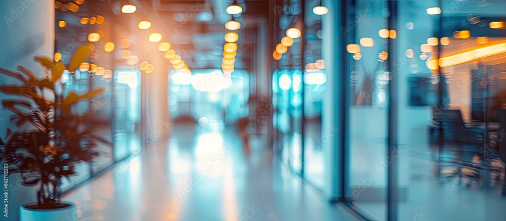 Blurred office building in the background with copy space image. Blurred office building in the background with copy space image.