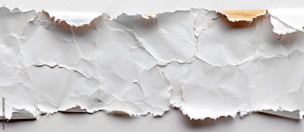Isolated torn paper edge with copy space image. Isolated torn paper edge with copy space image.