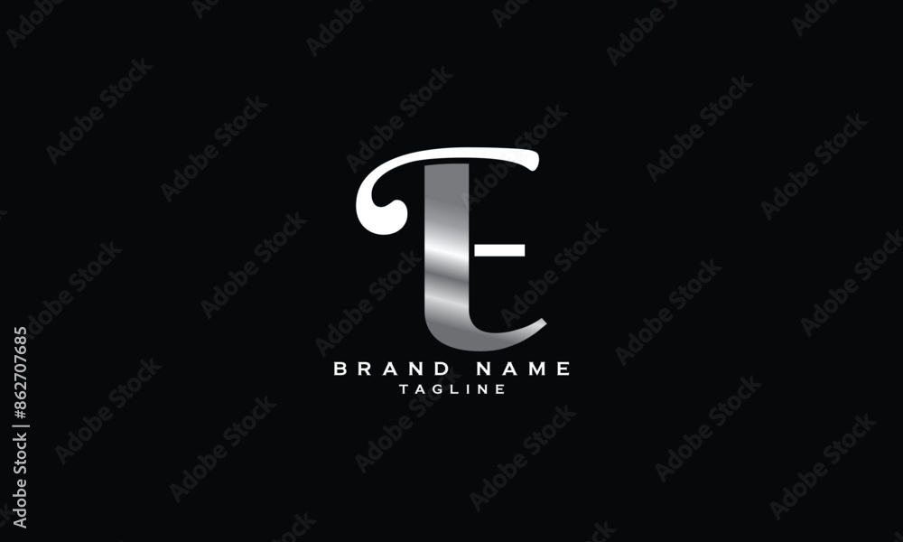 TE, ET, Abstract initial monogram letter alphabet logo design TE, ET, Abstract initial monogram letter alphabet logo design