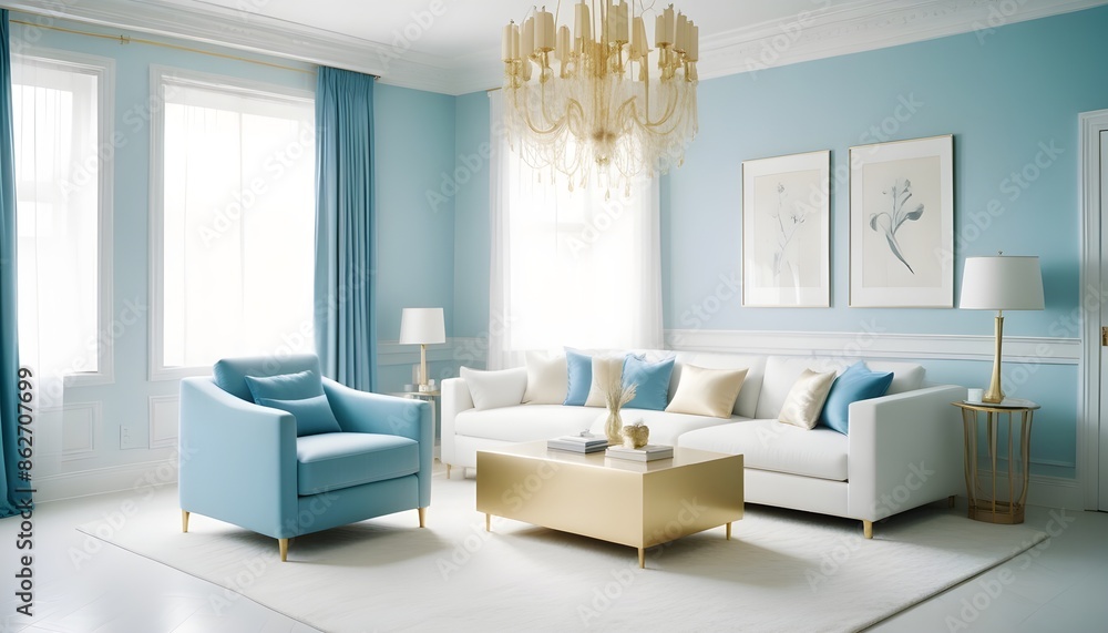 Photo interior modern design room 3d illustration Photo interior modern design room 3d illustration
