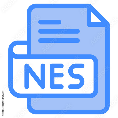 Vector Icon odf, file type, file format, file extension, document © Icon