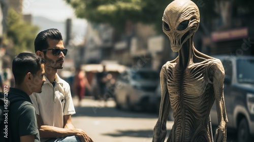 Communication (conversation) between humans and aliens