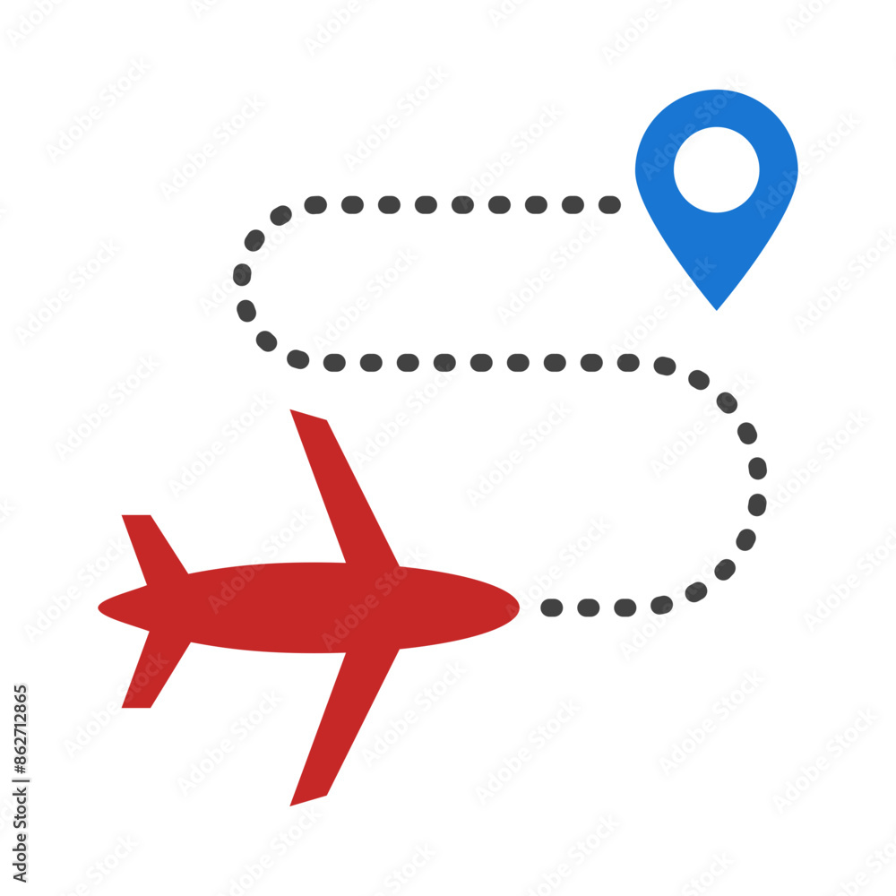 Airport Destinations glyph icon Airport Destinations glyph icon