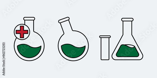 Lab values and concentrations icon