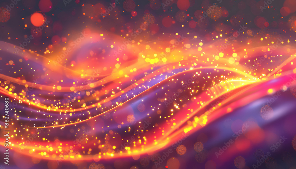 Abstract Iridescent Wave Patterns Abstract Iridescent Wave Patterns