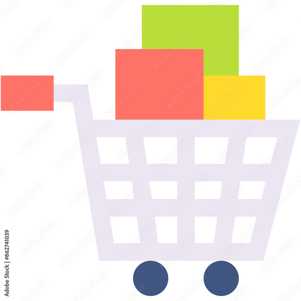 Vector Icon cart, sale, smart cart, purchases, shopping cart Vector Icon cart, sale, smart cart, purchases, shopping cart